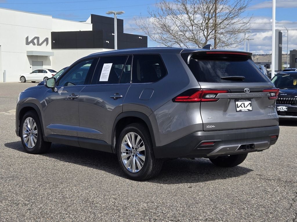 2025 Toyota Grand Highlander Platinum