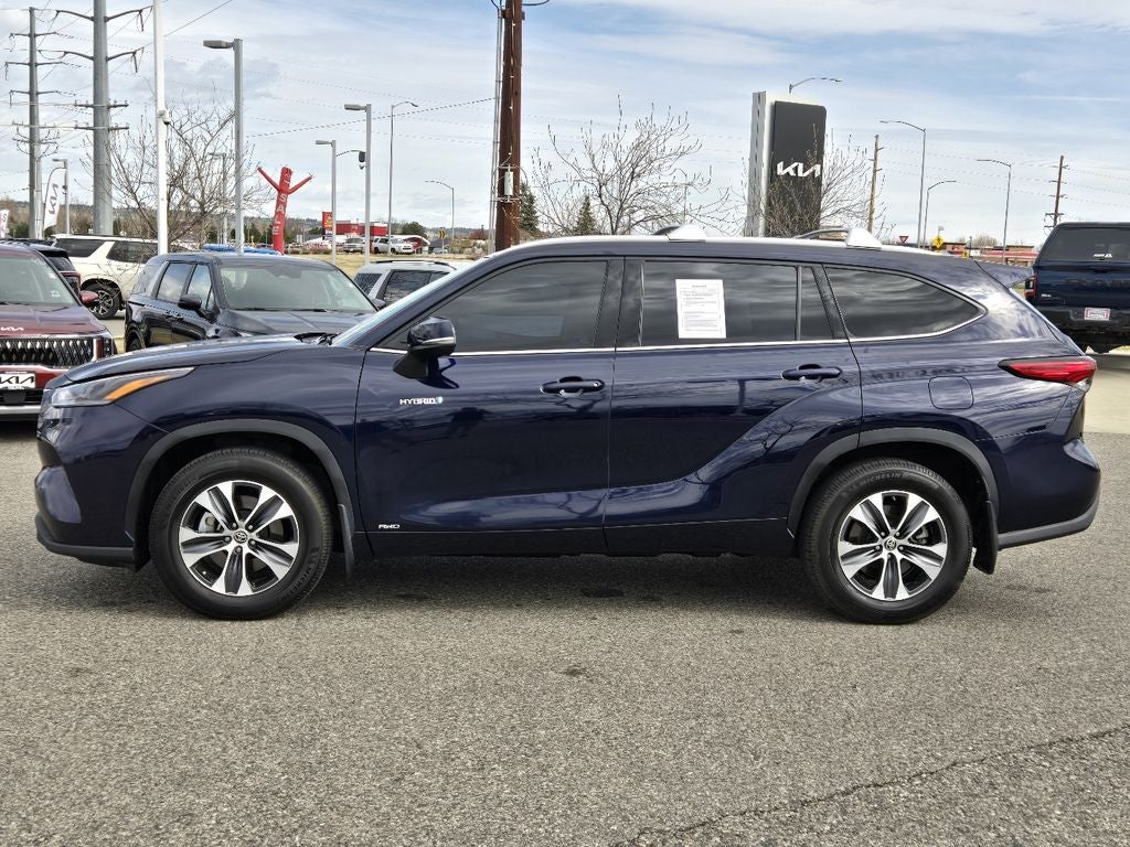 2021 Toyota Highlander Hybrid Hybrid XLE