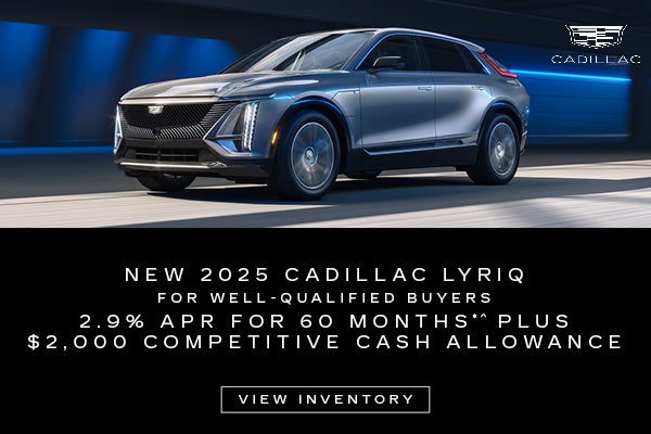 New 2025 CADILLAC LYRIQ