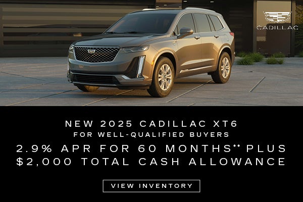 New 2025 CADILLAC XT6