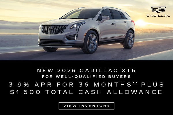 New 2026 CADILLAC XT5
