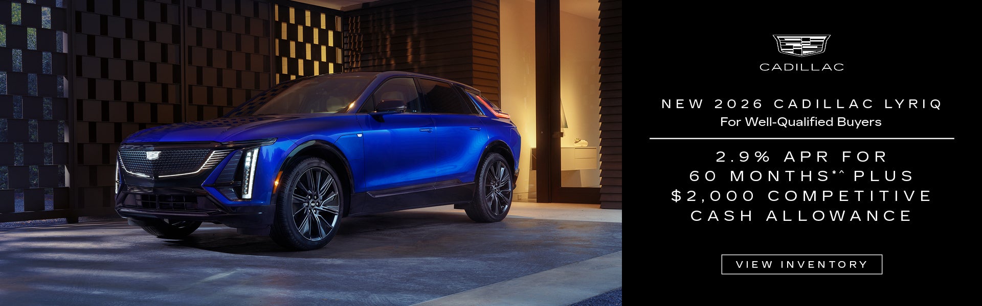 New 2026 CADILLAC LYRIQ 