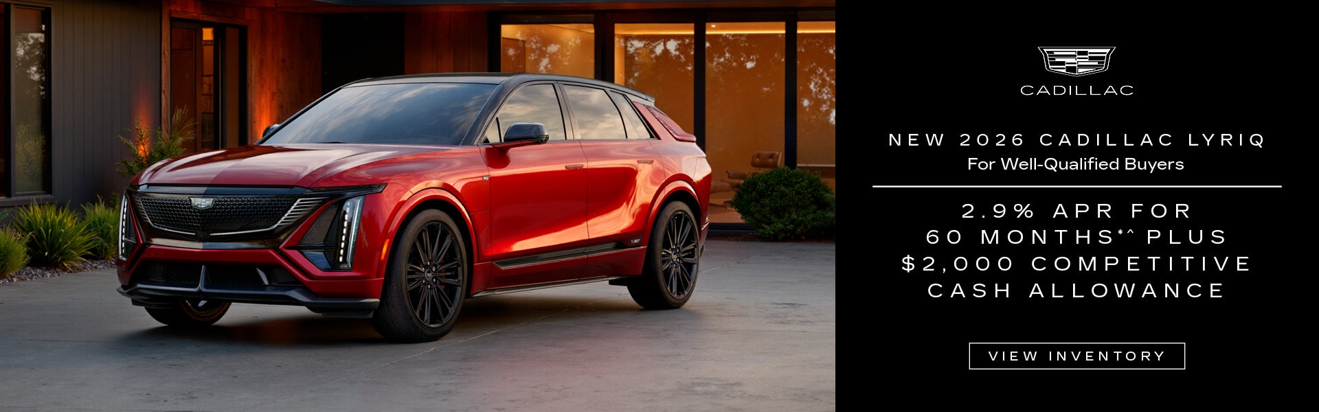 New 2026 CADILLAC LYRIQ 