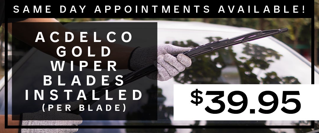 ACDelco Gold Wiper Blades Installed (per blade)