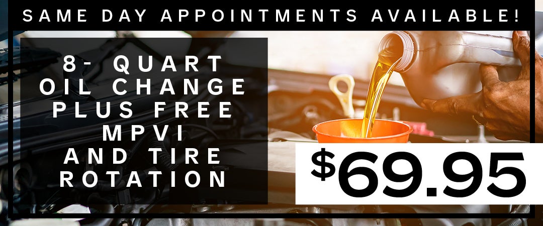 8- Quart Oil Change